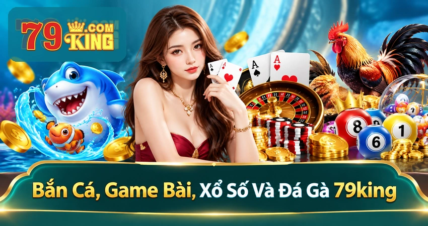 Bắn Cá, Game Bài, Xổ Số Và Đá Gà 79king